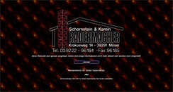 Desktop Screenshot of koennecke-schornsteinbau.de